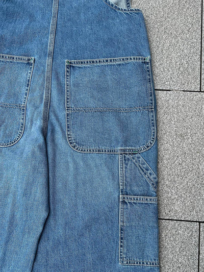 Salopette in denim da donna