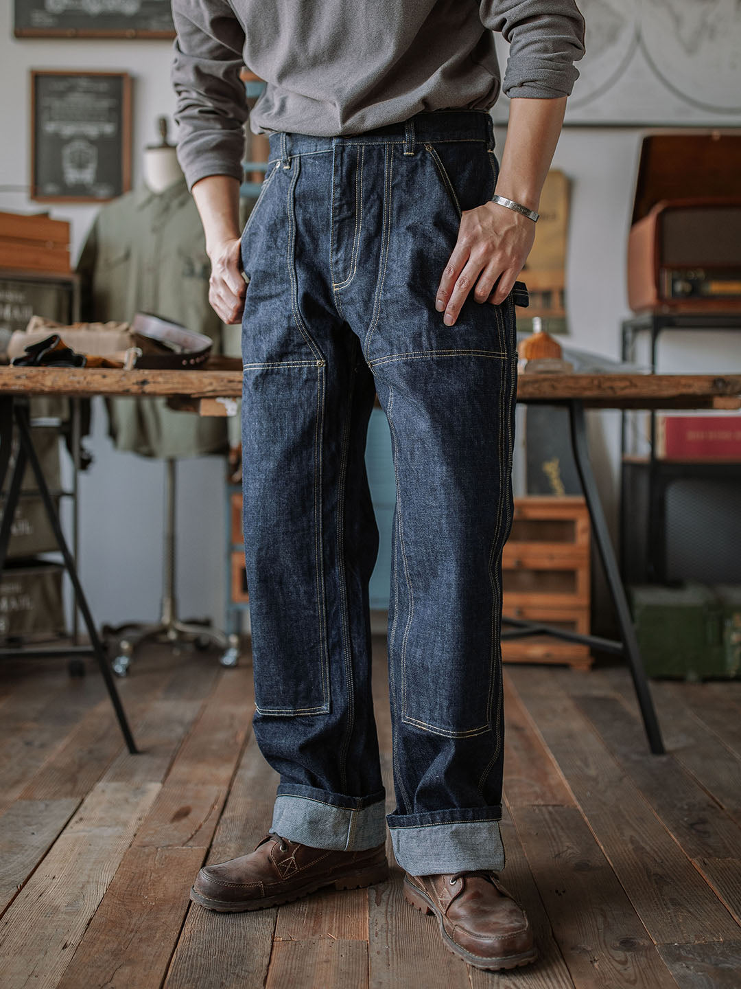 Jean Carpenter Selvedge pour homme