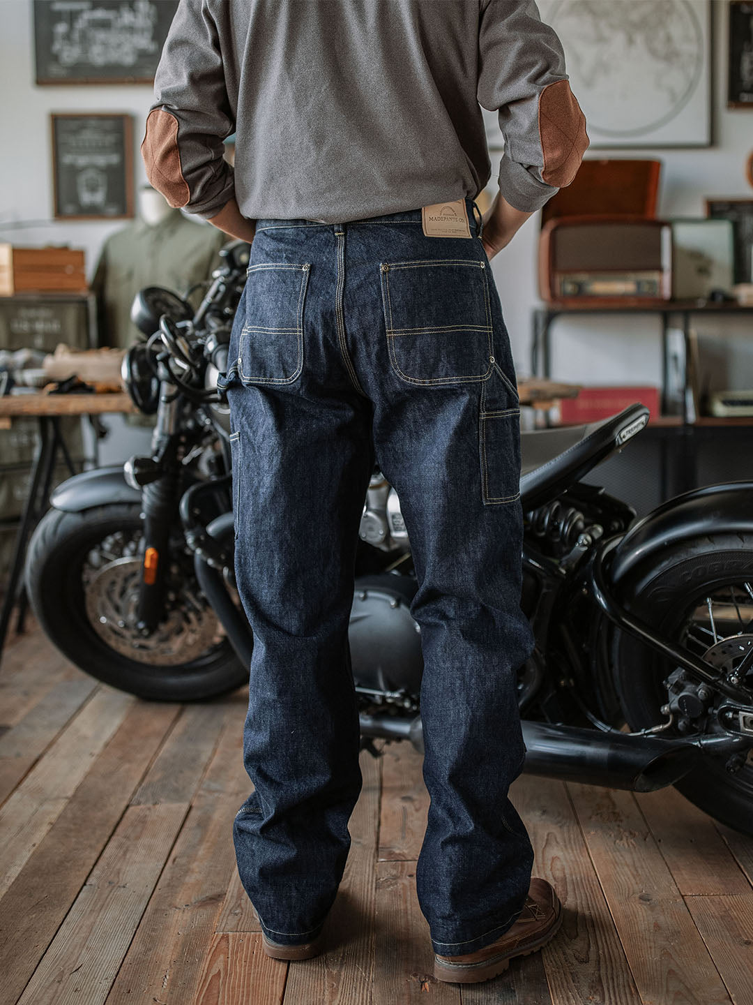 Jeans da uomo Selvedge Carpenter