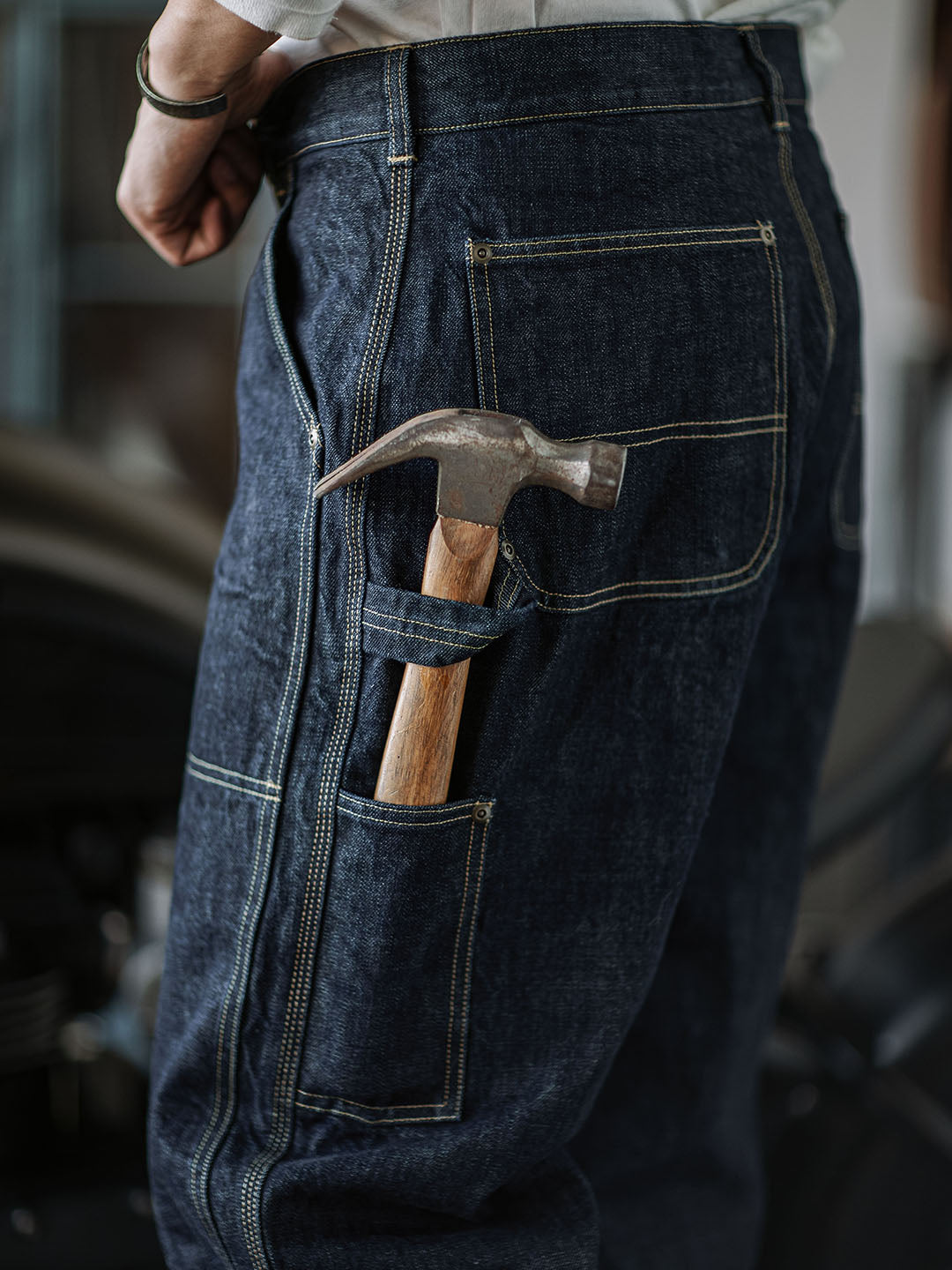 Jeans da uomo Selvedge Carpenter