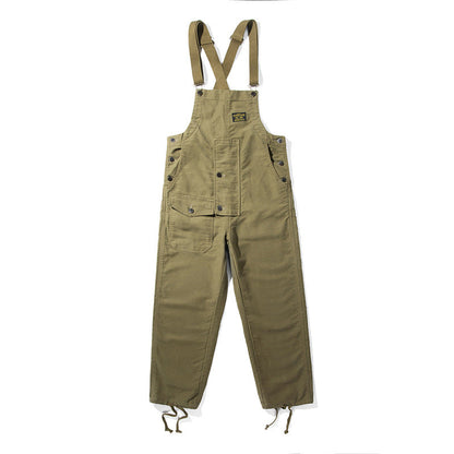 Unisex-Moleskin-Overall mit Kordelzug