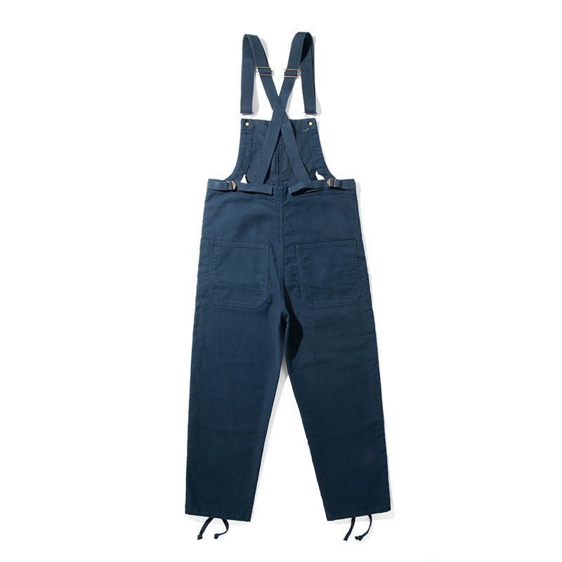 Unisex-Moleskin-Overall mit Kordelzug